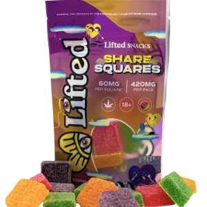 Share Square Gummies 420mg