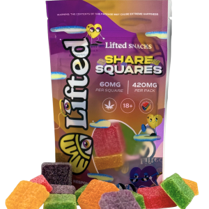 Share Square Gummies 420mg