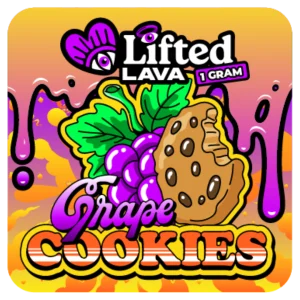 Lifted Grape Cookies Live Rosin 1g