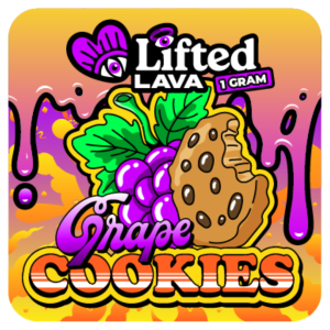 Lifted Grape Cookies Live Rosin 1g