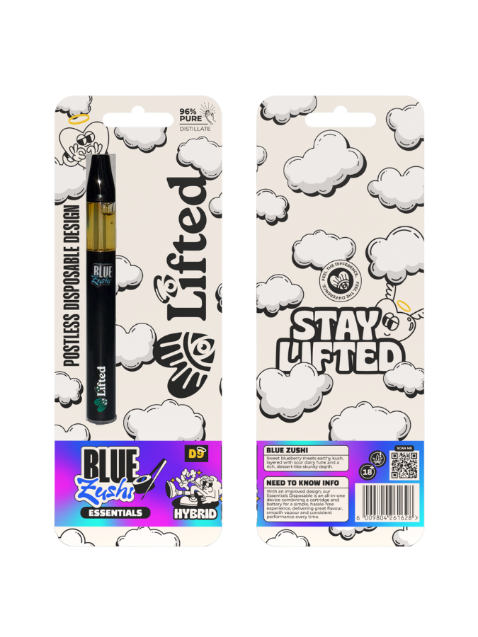 1ml Blue Zushi Disposable Vape