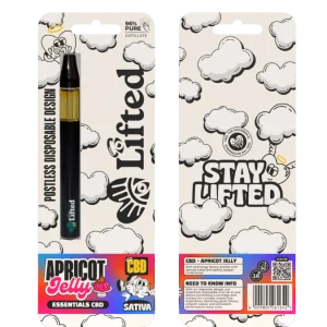 1ml Apricot Jelly Disposable Pure CBD Vape