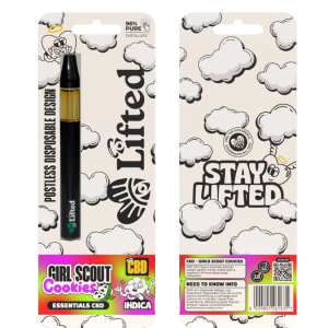 1ml Girl Scout Cookies Disposable Pure CBD Vape