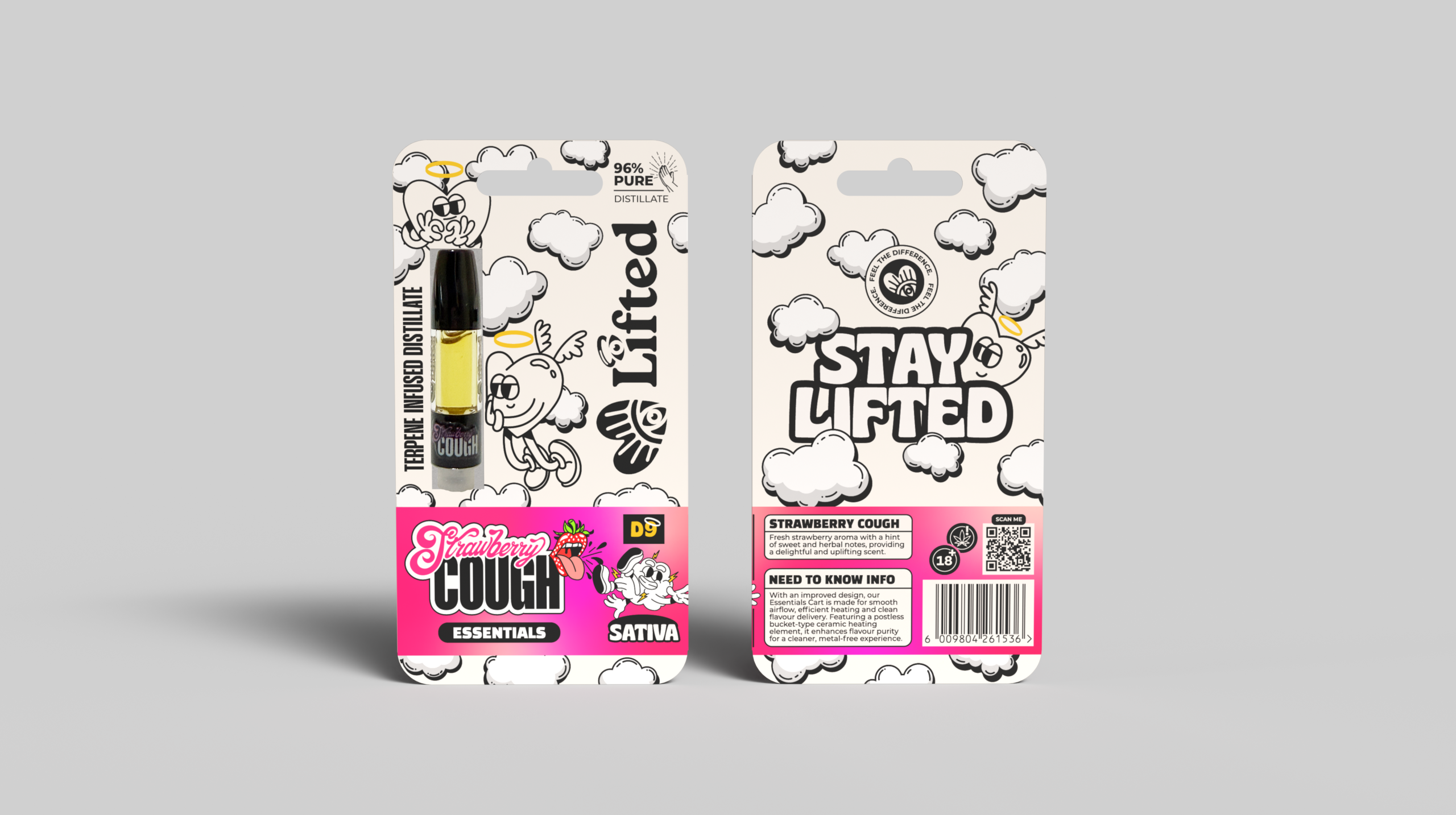 Essentials Strawberry Cough Vape Cart