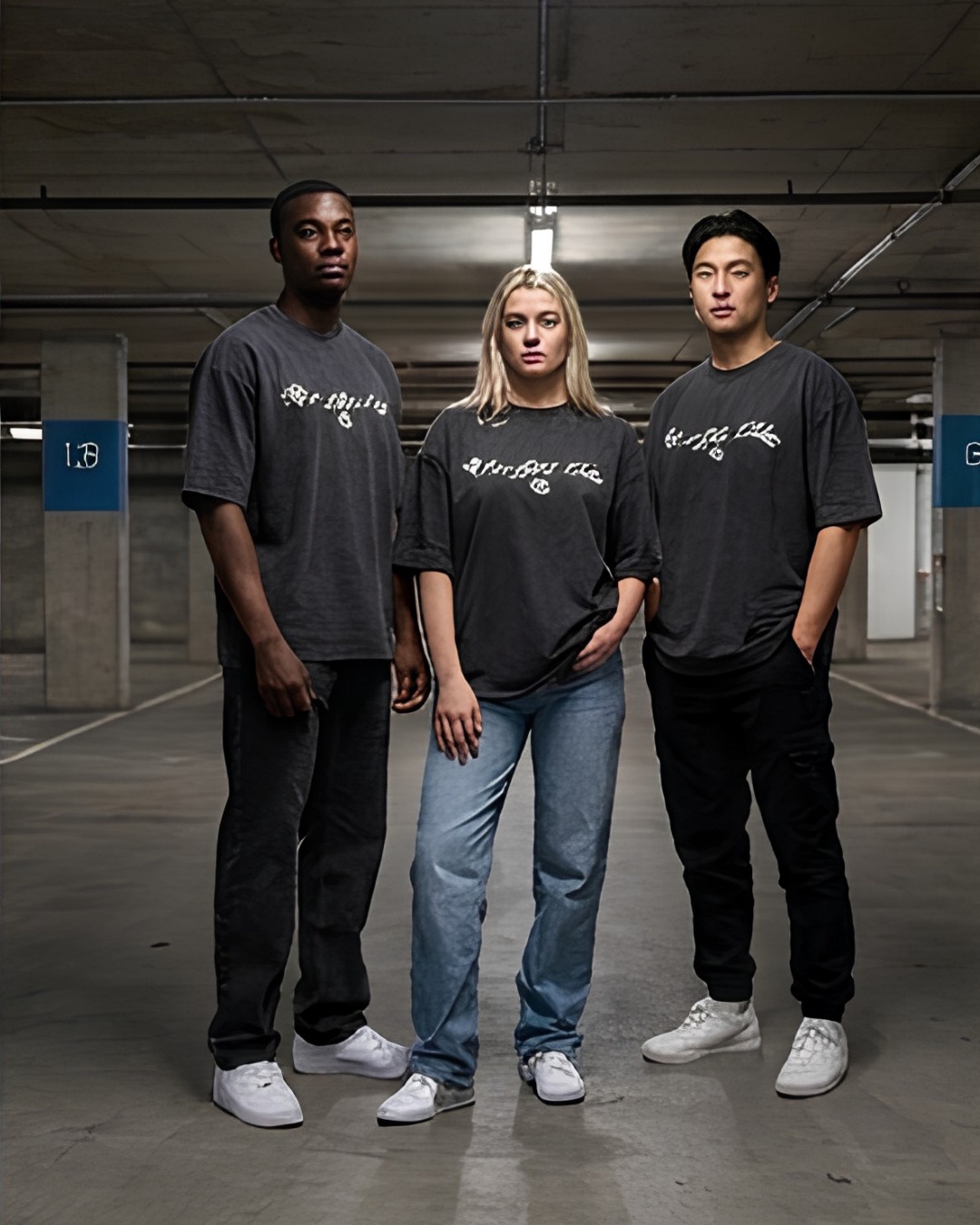 The "Lifted Club" Cursive T Black - Image 9