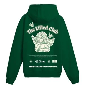 The Lifted "Angelic" Hoodie — Forest Green