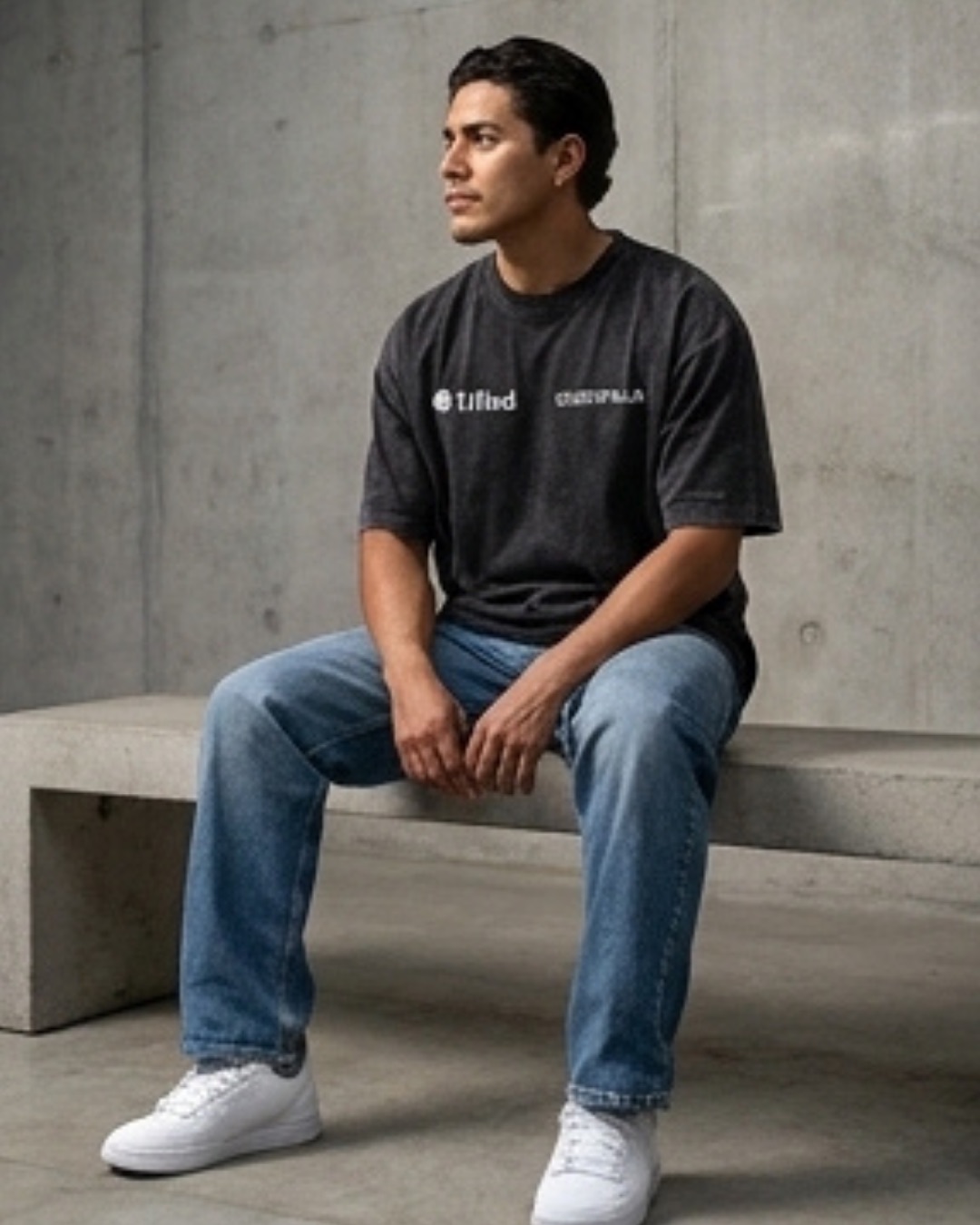 The "Stay Lifted" T Black - Image 4