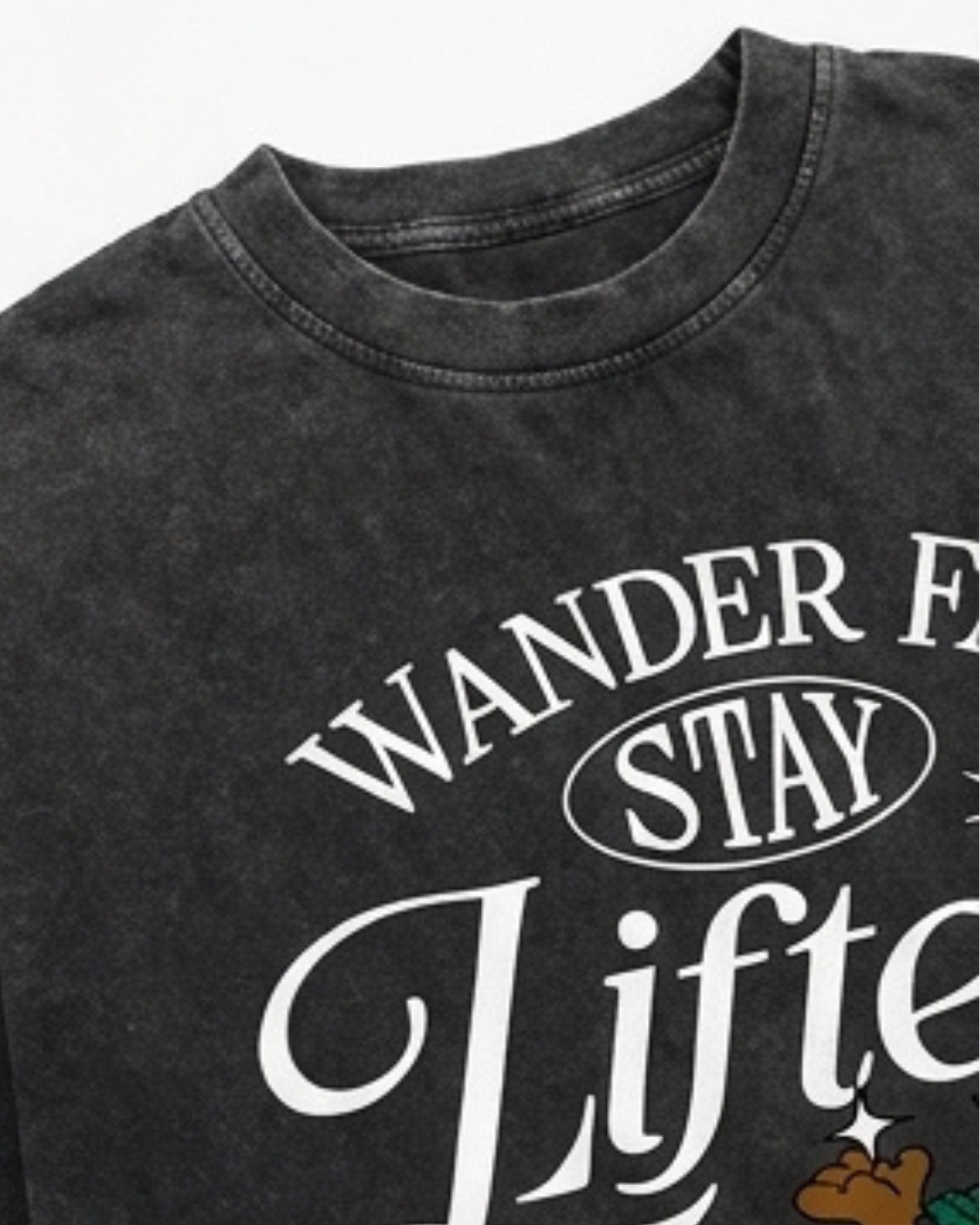 The "Stay Lifted" T Black - Image 3