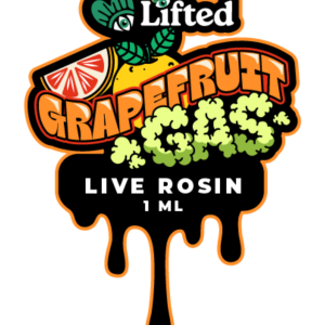 Grapefruit Gas Live Rosin 1ml applicator syringe