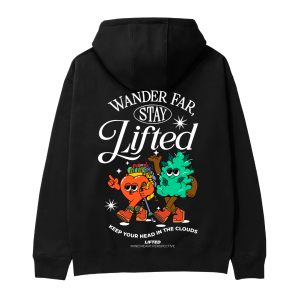 The "Stay Lifted" Hoodie Black