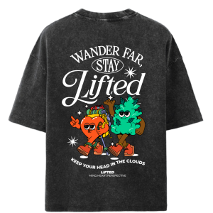 The "Stay Lifted" T on Black