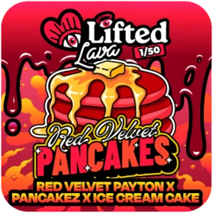 Lifted Red Velvet Pancakes Live Rosin 1g