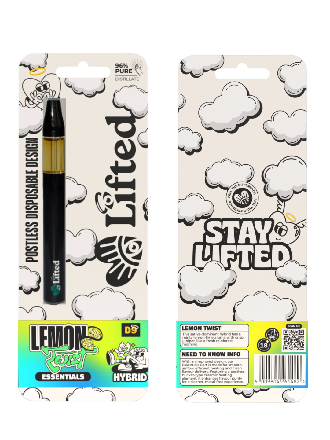 1ml Lemon Twist Disposable Vape