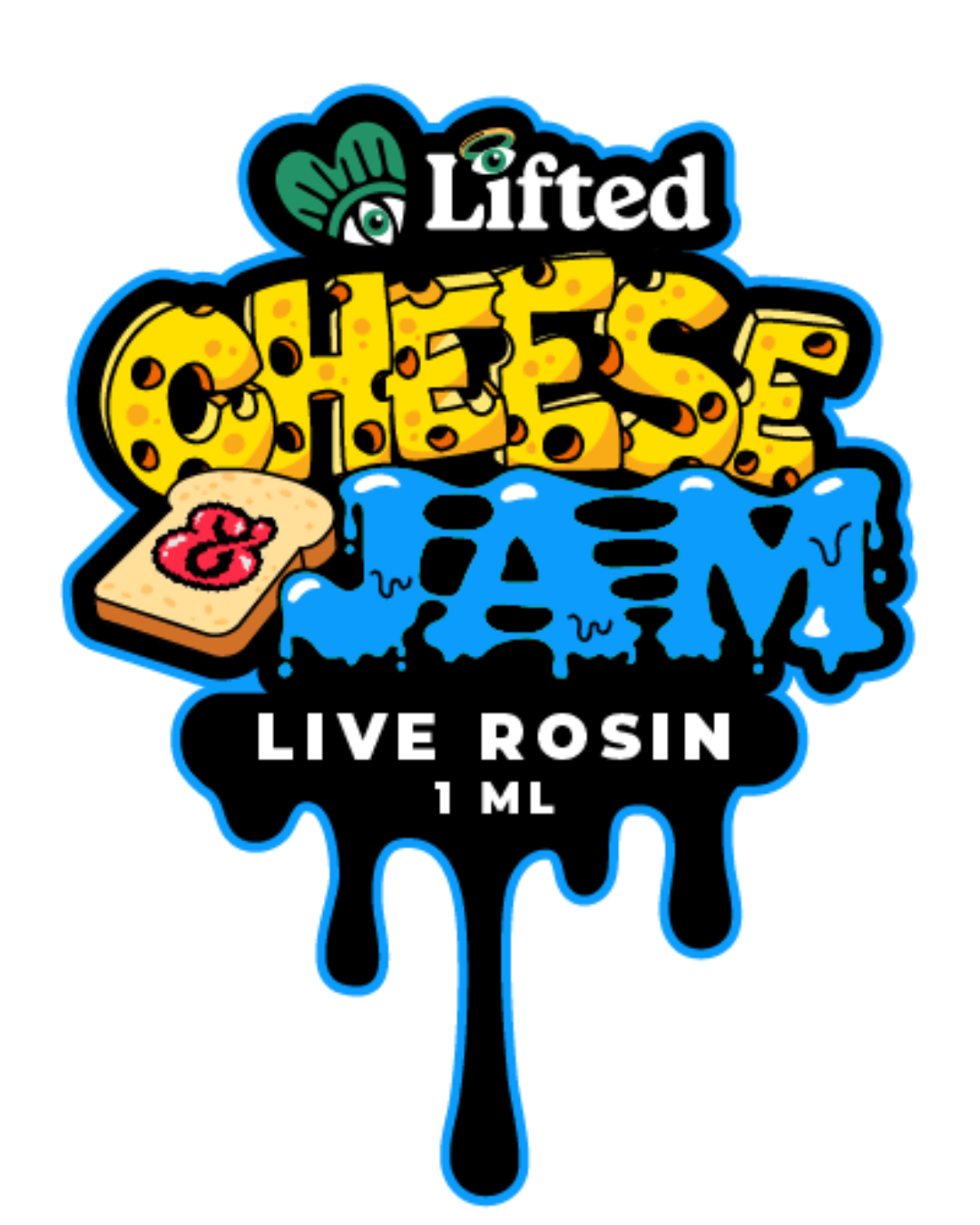 Cheese Jam Live Rosin 1ml applicator syringe