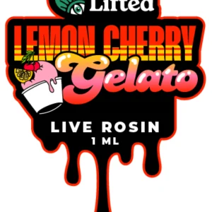Lemon Cherry Gelato Live Rosin 1ml applicator syringe