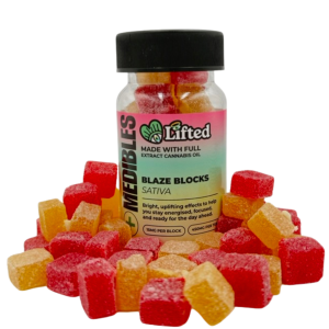 Blaze Block Gummies – Sativa FECO 450mg